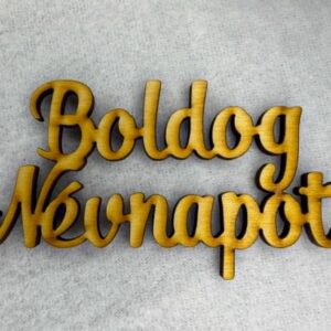 Boldog névnapot tábla